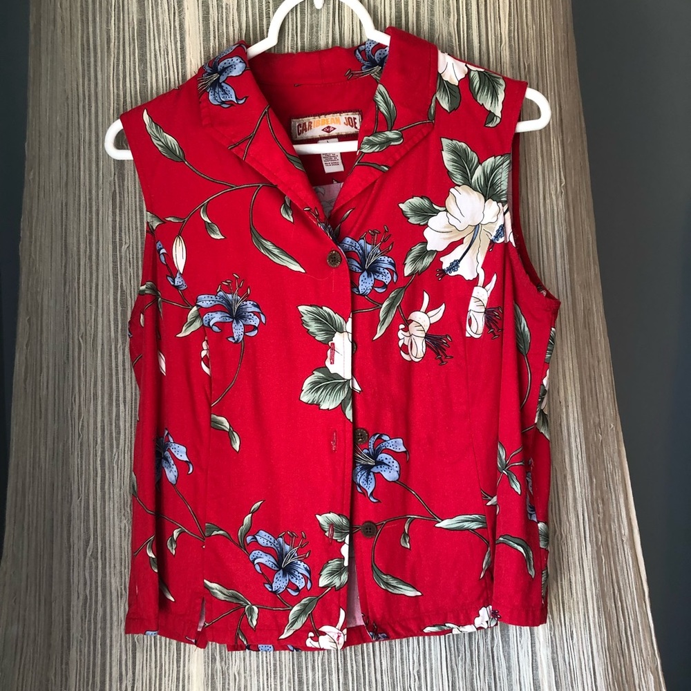 Tropical button up